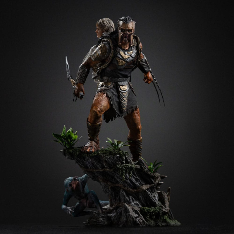 Predator: Badlands Art Scale Statue 1/10 Predator Dek & Thia 27 cm 1