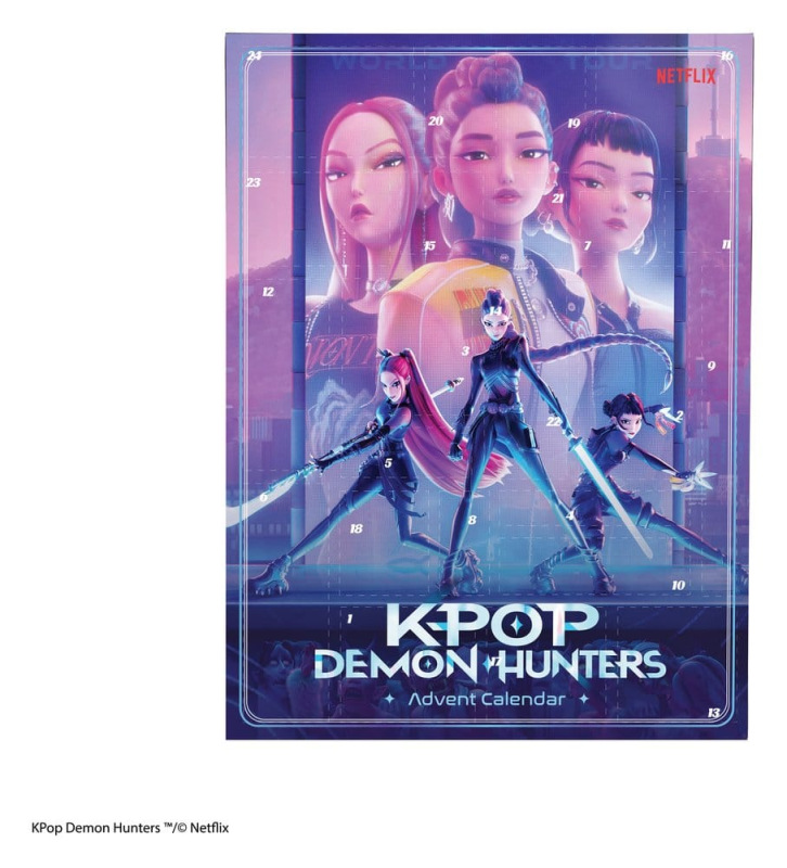 KPop Demon Hunters Classic Advent Calendar 2026 1