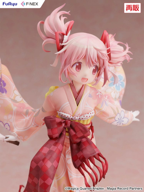 Puella Magi Madoka Magica Side Story Magia Record PVC Statue 1/7 Madoka Kaname Kimono Ver. 22 cm 8
