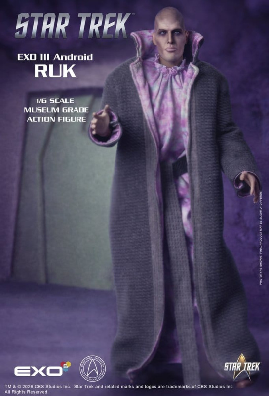 Star Trek: The Original Series Action Figure 1/6 Ruk EXO III Android 33 cm 9