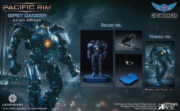 Pacific Rim DefoStyle Figure Gipsy Danger DX 17 cm 6