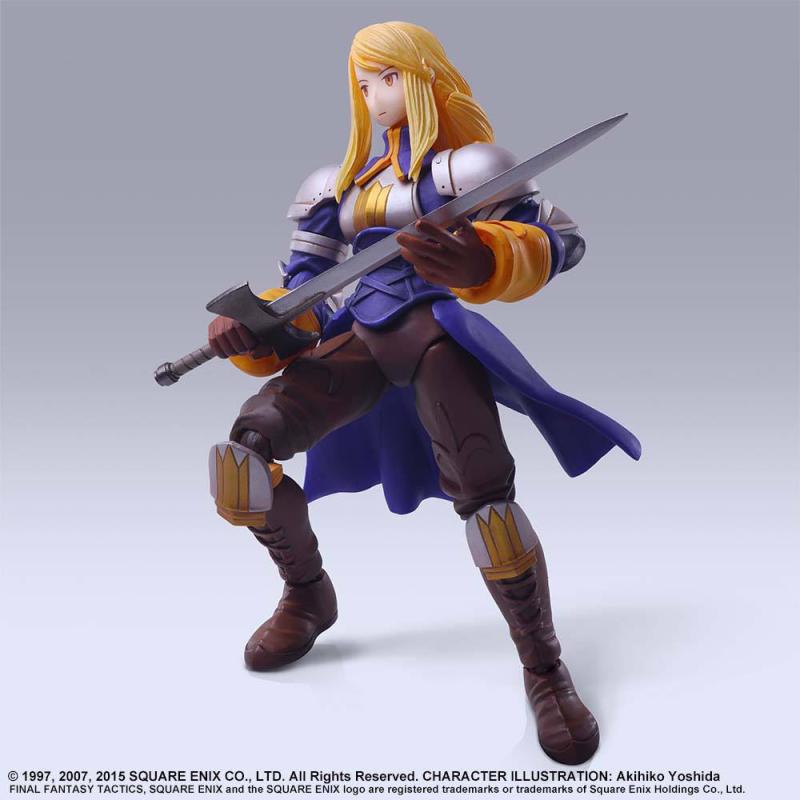 Final Fantasy Tactics Bring Arts Action Figure Agrias Oaks 14 cm 2