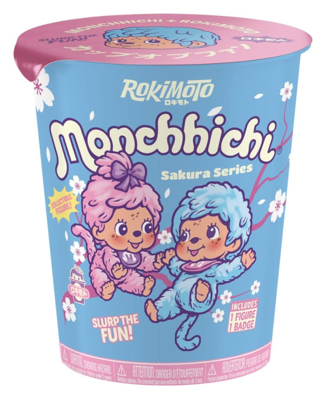 Monchhichi Rokimoto Figure Cup of Fun Sakura Series Blind Box Display (6) 1