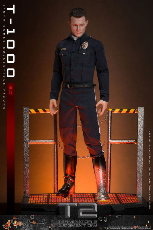 Terminator 2 Movie Masterpiece Action Figure 1/6 T-1000 (2.0) 31 cm 7