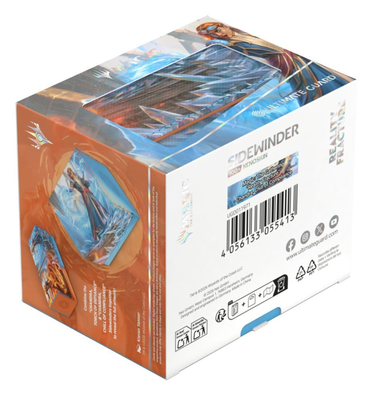 Ultimate Guard Sidewinder 100+ Xenoskin Magic: The Gathering "Reality Fracture" - Blue Mythic 13