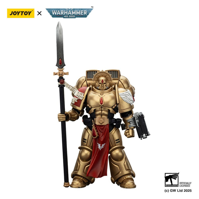 Warhammer 40,000: Combat Patrol Blood Angels Action Figure Sanguinary Guard 2 with Angelus Boltgun a 7