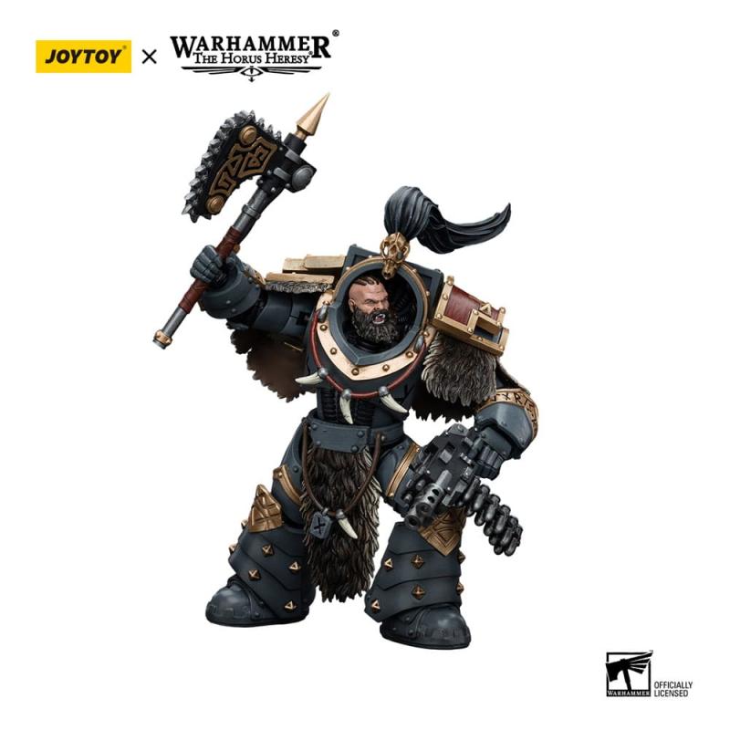 Warhammer The Horus Heresy Action Figure 1/18 Space Wolves Varagyr Wolf Guard Squad Varagyr Thegn 12