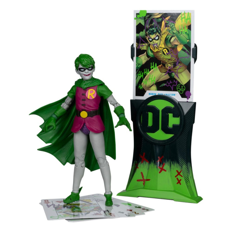 DC Rebirth DC Multiverse Action Figure Robin (Dick Grayson) (Jokerized) (Gold Label) 18 cm 2
