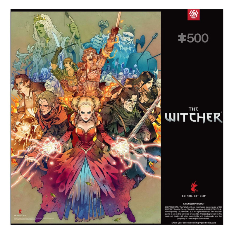 The Witcher Gaming Puzzle Scoia'tael (500 pieces) 1