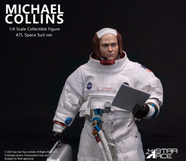 NASA Apollo 11 Action Figure 1/6 Michael Collins 30 cm 6