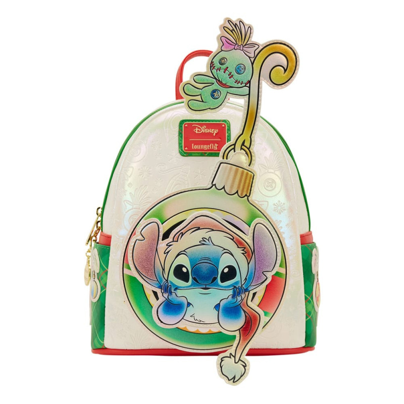 Disney by Loungefly Mini Backpack Lilo and Stitch Holiday 1