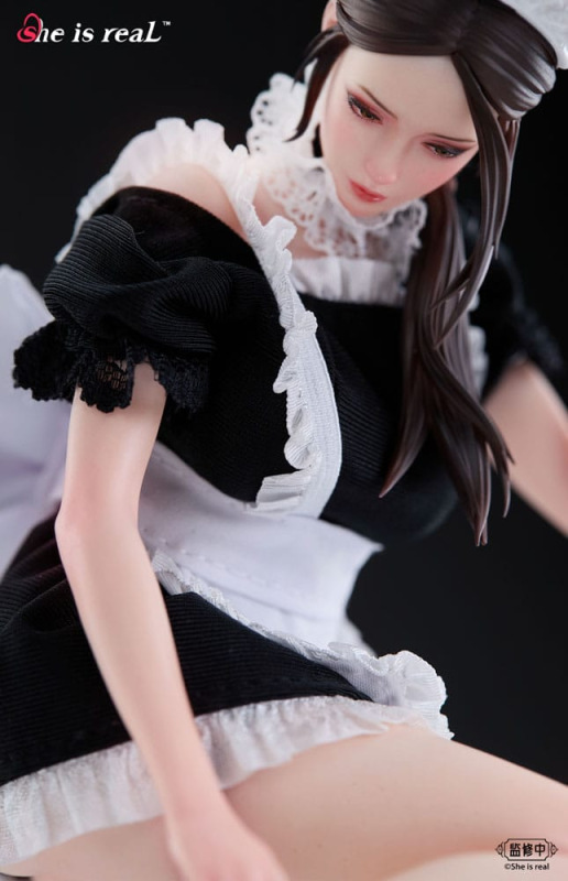 Original Character Dress Series PVC Statue 1/6 She is real Water Droplet Maid 27 cm 6