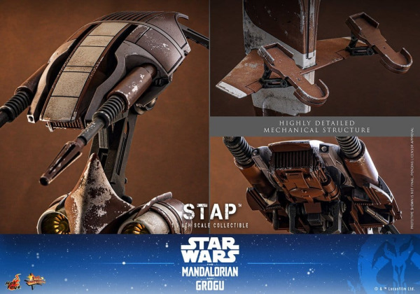 Star Wars: The Mandalorian & Grogu Movie Masterpiece Accessory 1/6 STAP 32 cm 12