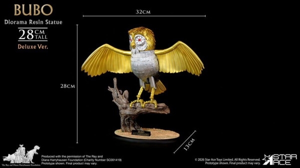 Ray Harryhausens Diorama Resin Statue Bubo Deluxe Ver. 28 cm 1