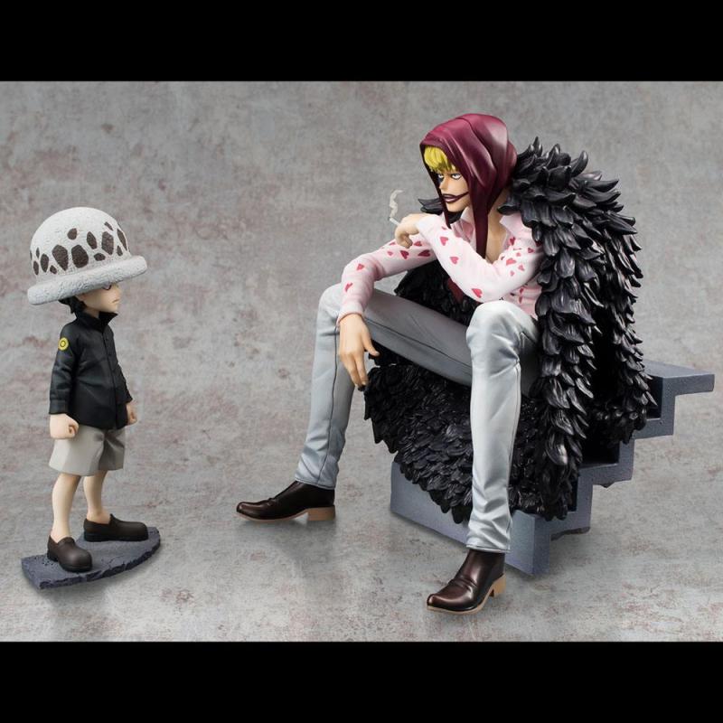 One Piece Excellent Model Limited P.O.P PVC Statue Corazon & Law Limited Edition 17 cm