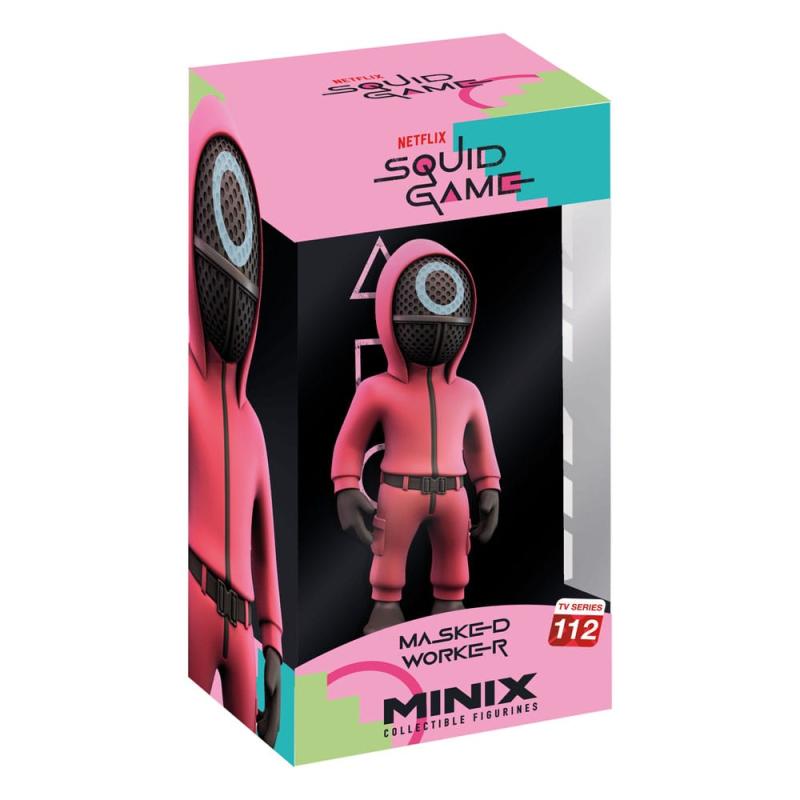 Squid Game Minix Figure Masked Circle Guard 12 cm 1