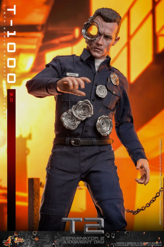 Terminator 2 Movie Masterpiece Action Figure 1/6 T-1000 (2.0) 31 cm 2