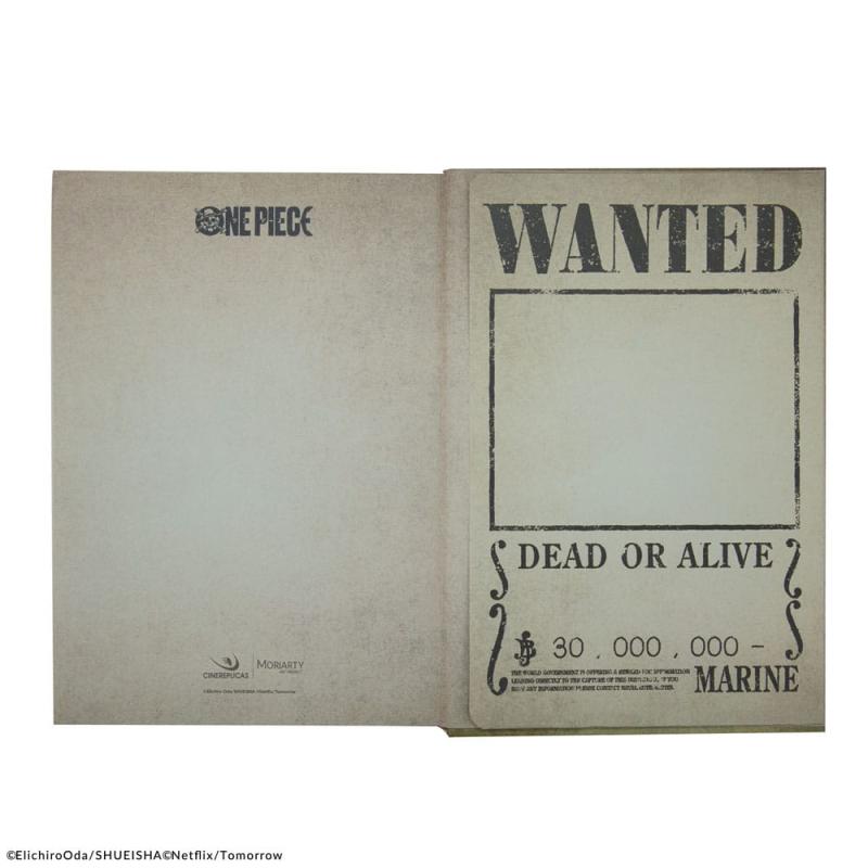 One Piece Notebook Wanted