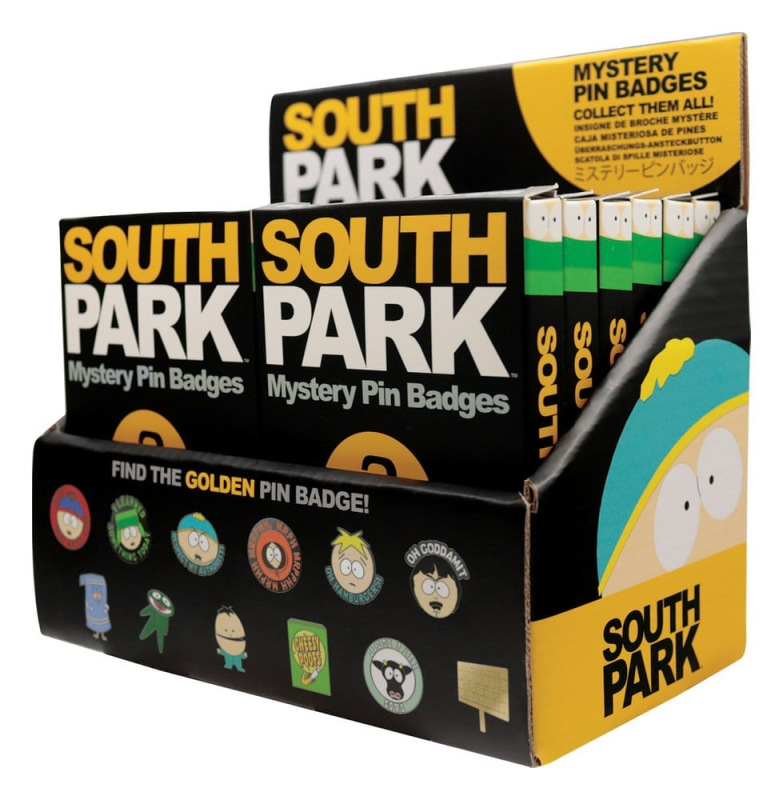 South Park Mystery Pin Badges Display (12) 6