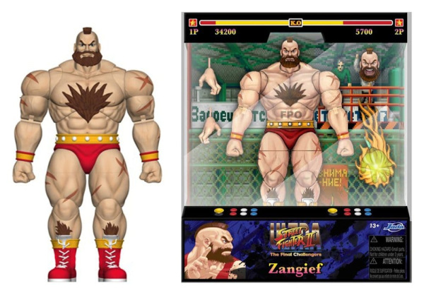 Ultra Street Fighter II: The Final Challengers Action Figure 1/12 Zangief 18 cm