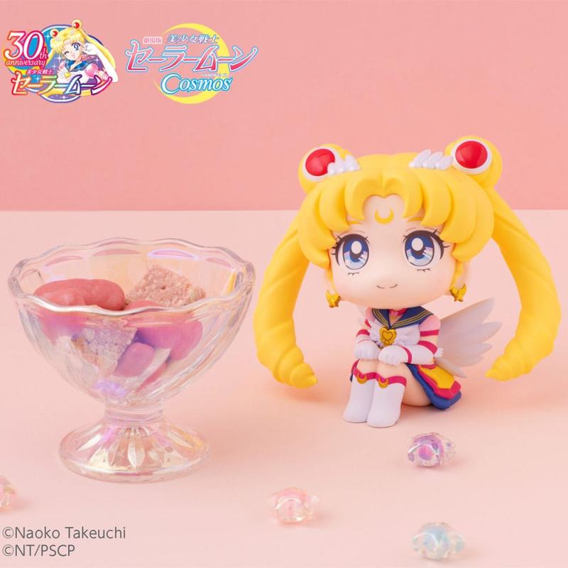 Sailor Moon Cosmos The Movie Look Look Up PVC Statues Eternal Sailor Moon & Eternal Sailor Chibi Moo