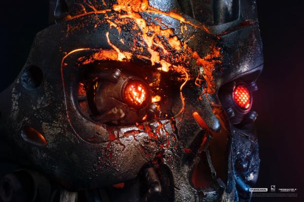 Terminator 2: Judgment Day Replica 1/1 T-800 Endoskeleton Art Mask BD Version  Deluxe