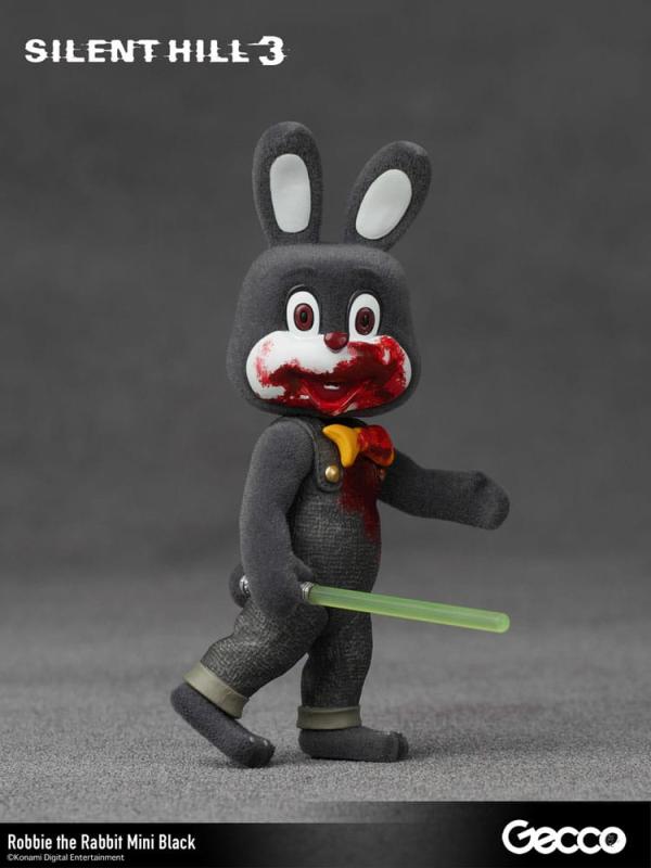 Silent Hill 3 Mini Action Figure Robbie the Rabbit Mini Black Version 10 cm 1