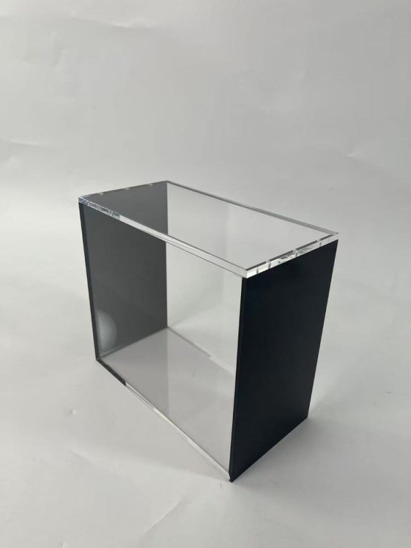 Evoretro Magnetic Acrylic Display Case for ETB with Colored Sides - Black 2