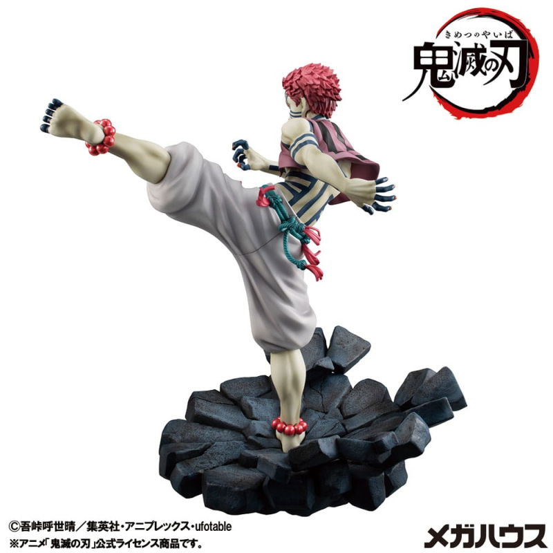 Demon Slayer Kimetsu no Yaiba G.E.M. PVC Statue Upper Three Akaza 19 cm 3