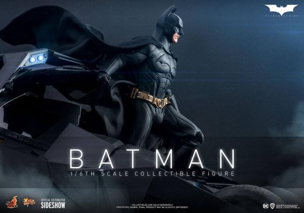 Batman Begins Movie Masterpiece Action Figure 1/6 Batman Hot Toys Exclusive 32 cm