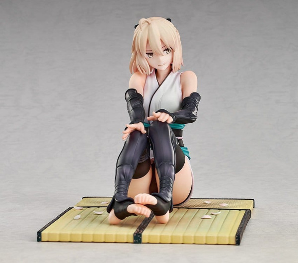 Fate/Grand Order PVC Statue 1/7 Saber Class servant Okita Souji Final Ascension Ver. 14 cm 5