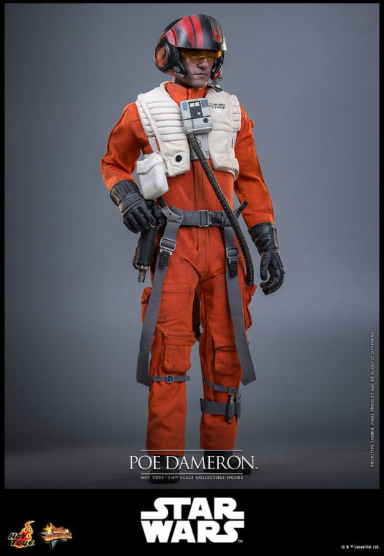 Star Wars Action Figure 1/6 Poe Dameron 30 cm 6