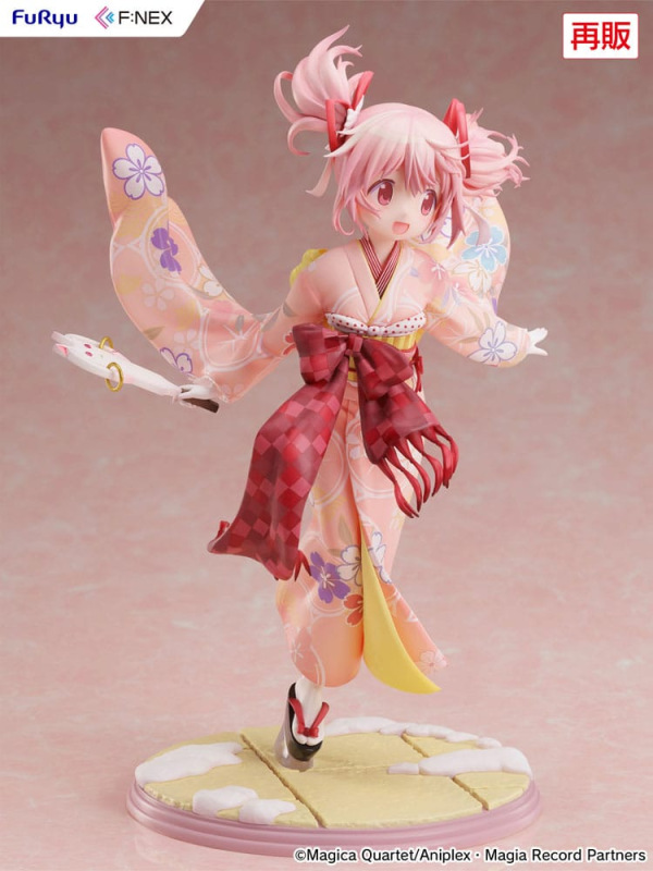 Puella Magi Madoka Magica Side Story Magia Record PVC Statue 1/7 Madoka Kaname Kimono Ver. 22 cm 2