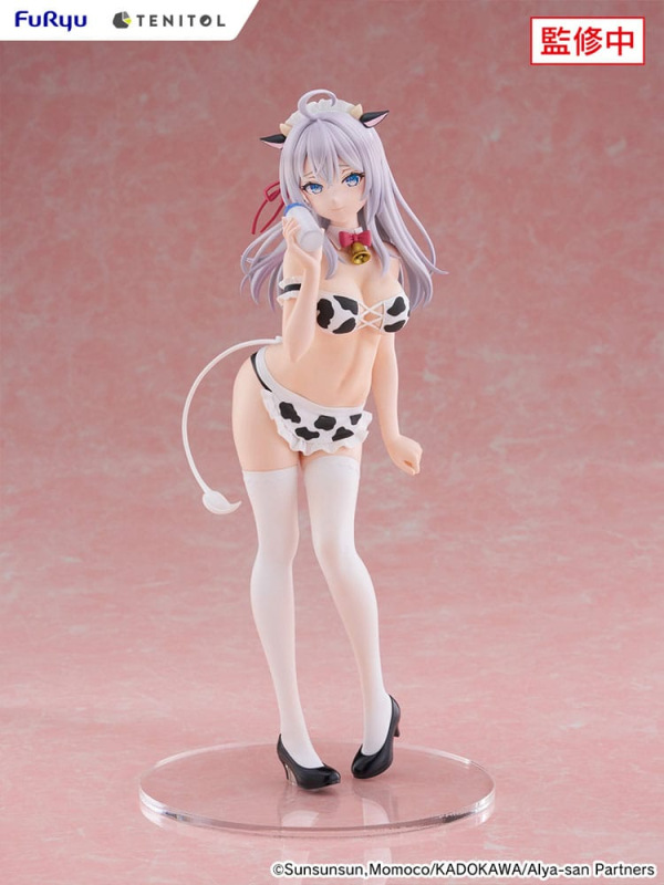 Alya Sometimes Hides Her Feelings in Russian Tenitol Tall PVC Statue Alya Cow Costume Ver. 29 cm 9