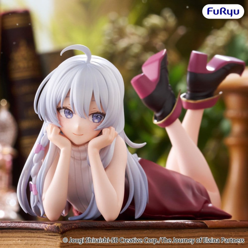 The Journey of Elaina Noodle Stopper PVC Figure Elaina Lying Down Ver. 11 cm 1