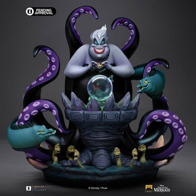 Disney's Villains Deluxe Art Scale Statue 1/10 Ursula 23 cm 9