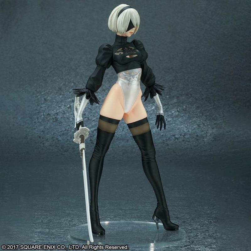 NieR:Automata PVC Statue 2B (YoRHa No. 2 Type B) Deluxe Version 28 cm