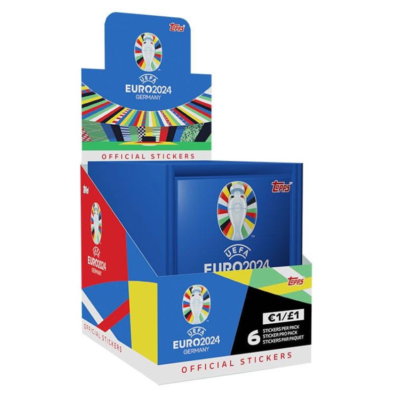 UEFA EURO 2024 Sticker Collection Booster Display (100)