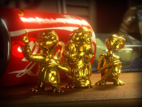E.T. the Extra-Terrestrial Collector's Set Mini Figures 3-Pack Golden Edition 5 cm 1