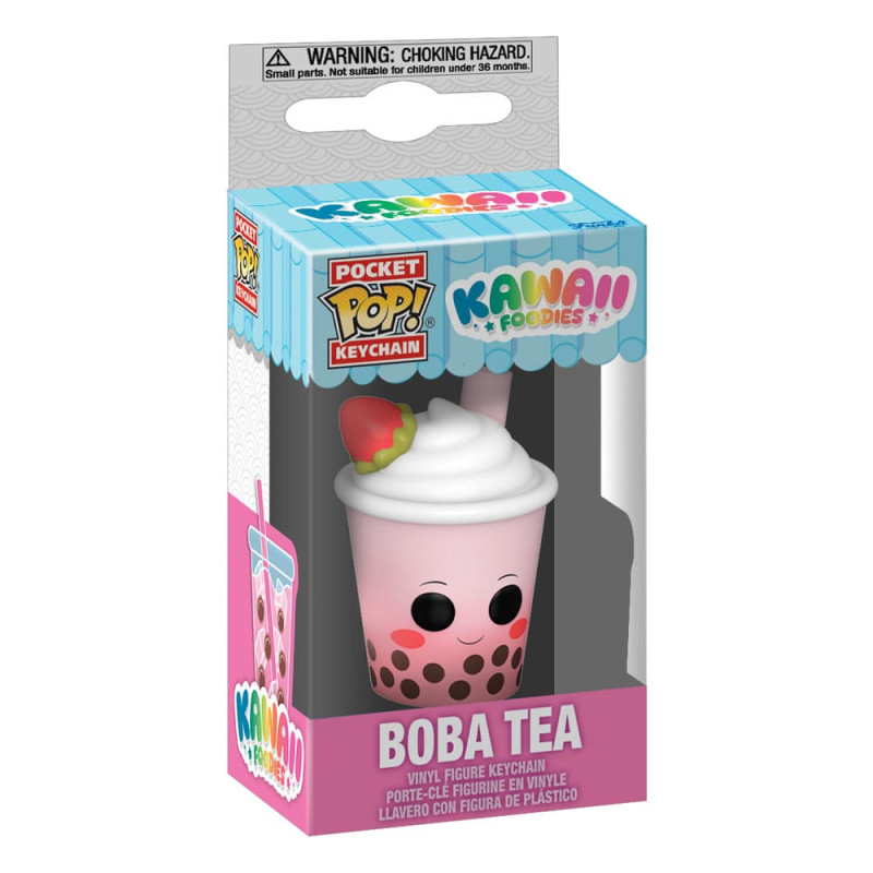 Kawaii Foodies Pocket Pocket POP! Vinyl Keychains 4 cm Boba Tea Display (12) 1