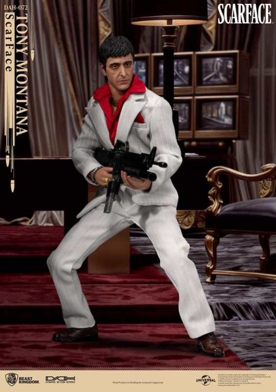 Scarface (1983) Action Figure Tony Montana 20 cm 3