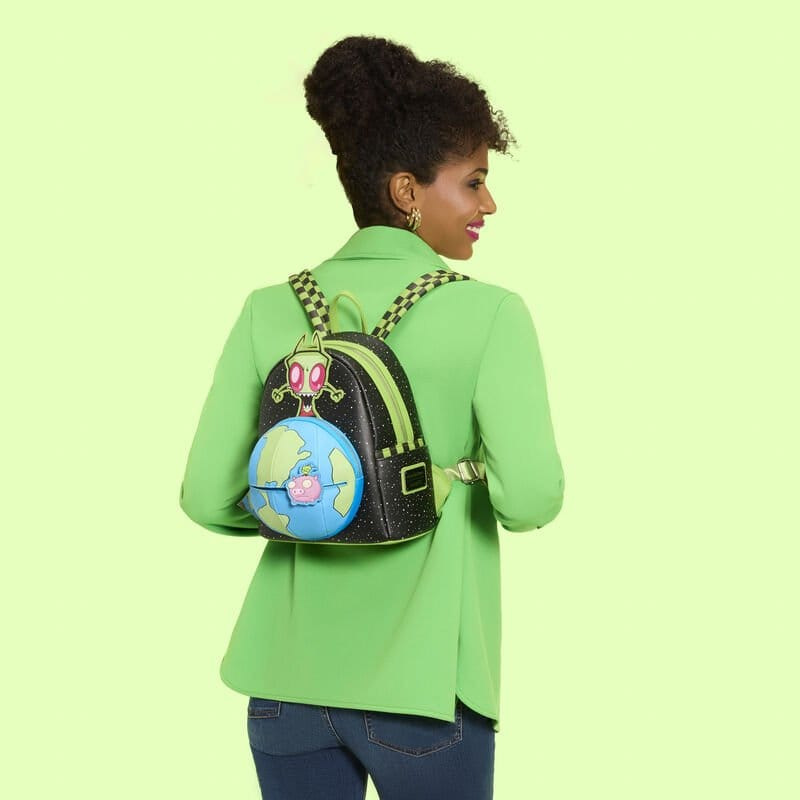 Nickelodeon by Loungefly Mini Backpack Invader Zim Glow 2
