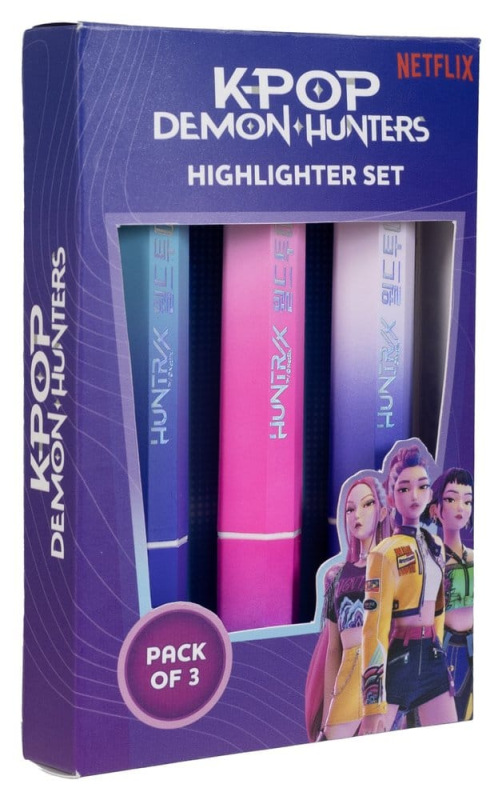 KPop Demon Hunters Highlighters 3-Pack Huntr/x 2