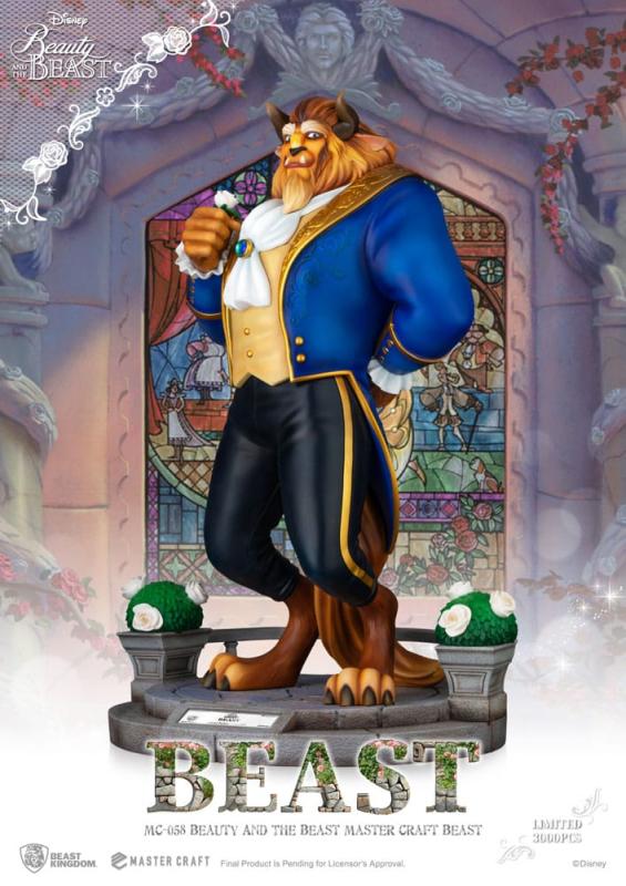 Disney Master Craft Statue Beauty and the Beast Beast 39 cm 1