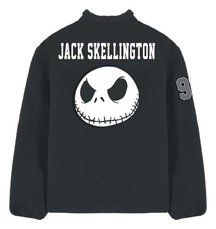 The Nightmare Before Christmas Jack Skellington Sherpa Jacket 1