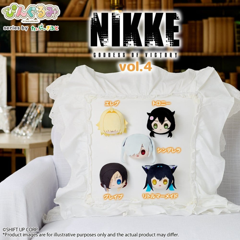 Goddess of Victory: Nikke Pingurumi Pin Badge Vol. 4 Cinderella 1