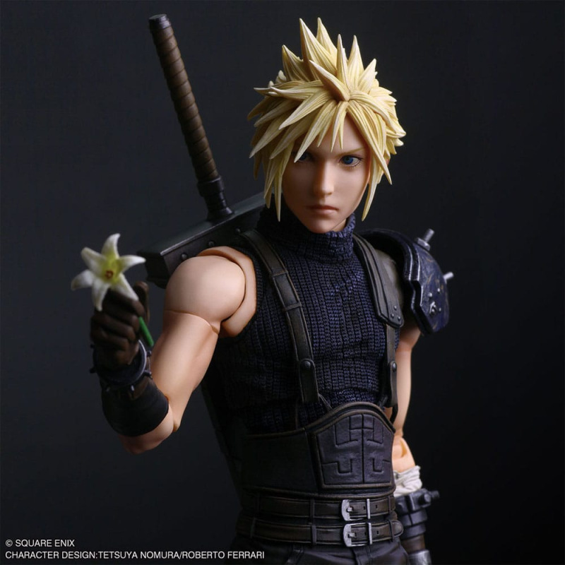 Final Fantasy VII Rebirth Play Arts Shin Action Figure Cloud Strife 27 cm 7