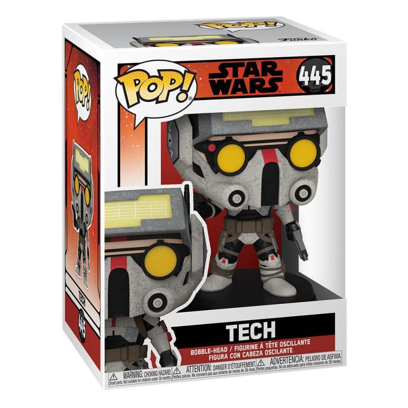 Star Wars The Bad Batch: Tech 9 cm POP! TV Vinyl Figure - Funko