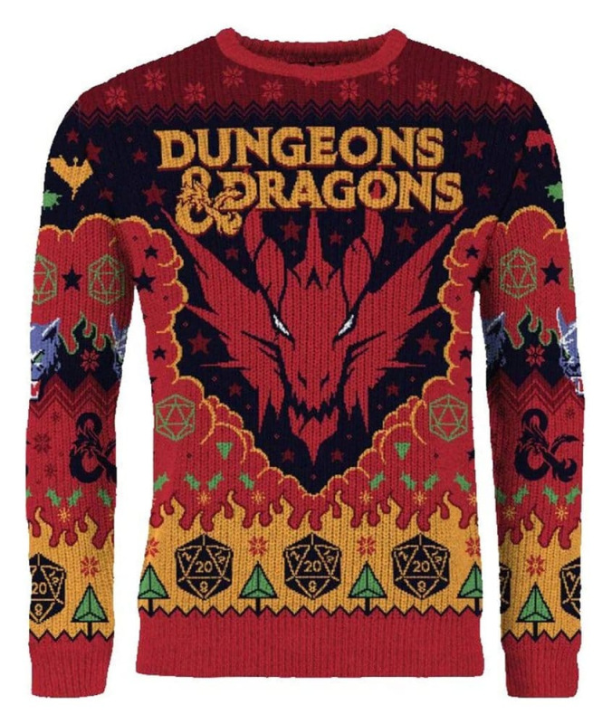 Dungeons & Dragons Christmas Sweater Size XS 5