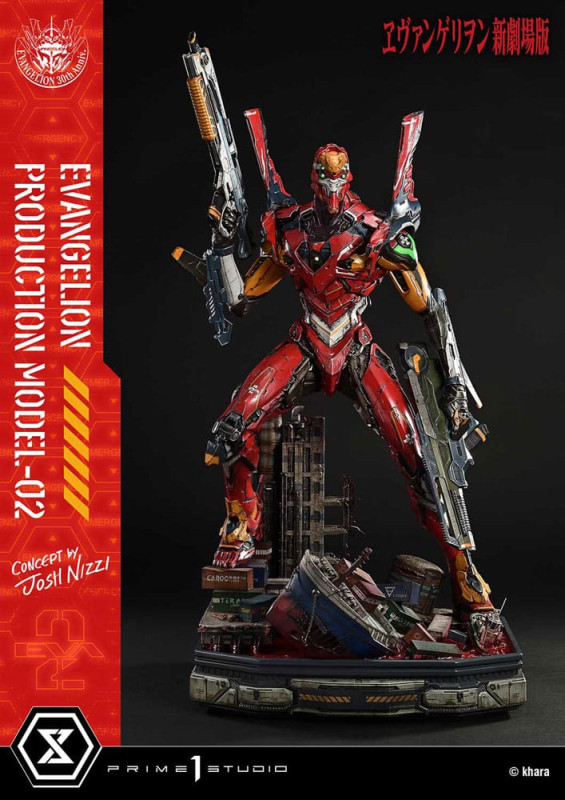 Rebuild of Evangelion Ultimate Diorama Masterline Series Statue Evangelion Production Model-02 (Conc